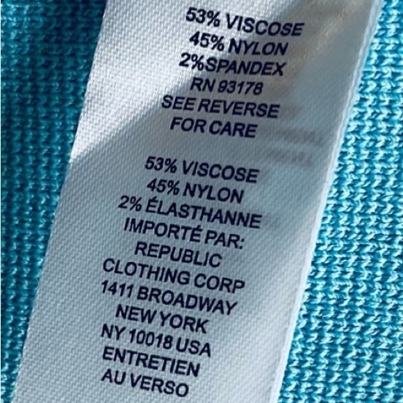 “HOUSE OF HARLOW 1960” BLUE SKIRT SIZE S  NWT - Picture 7 of 7